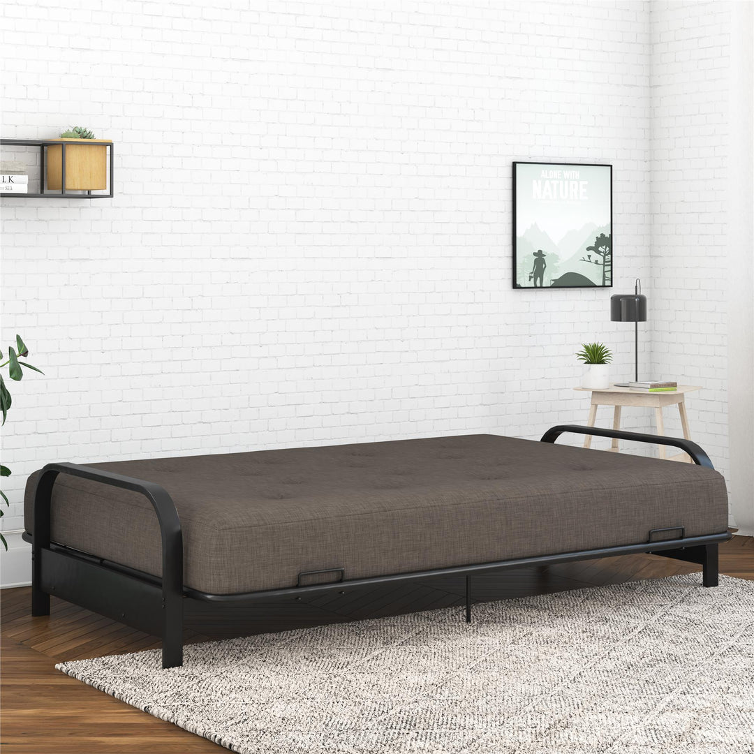 Braga 8-Inch Pocket Spring Coil Futon Mattress - Taupe - Full