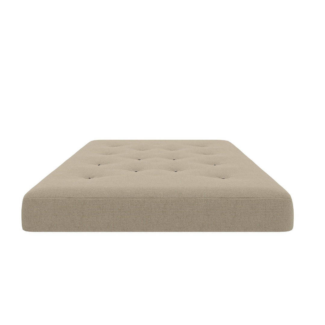 Braga 8-Inch Pocket Spring Coil Futon Mattress - Beige - Full