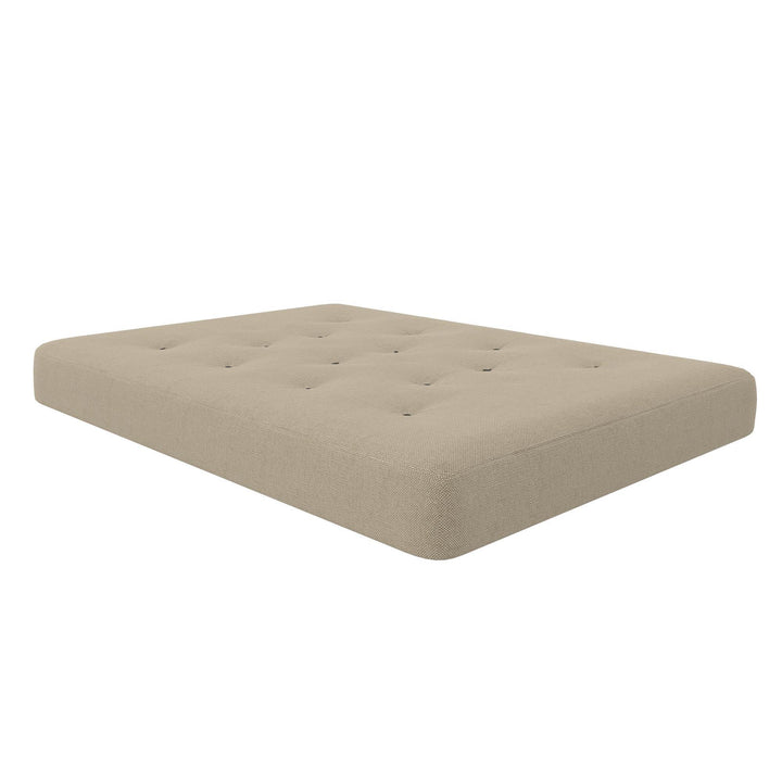 Braga 8-Inch Pocket Spring Coil Futon Mattress - Beige - Full