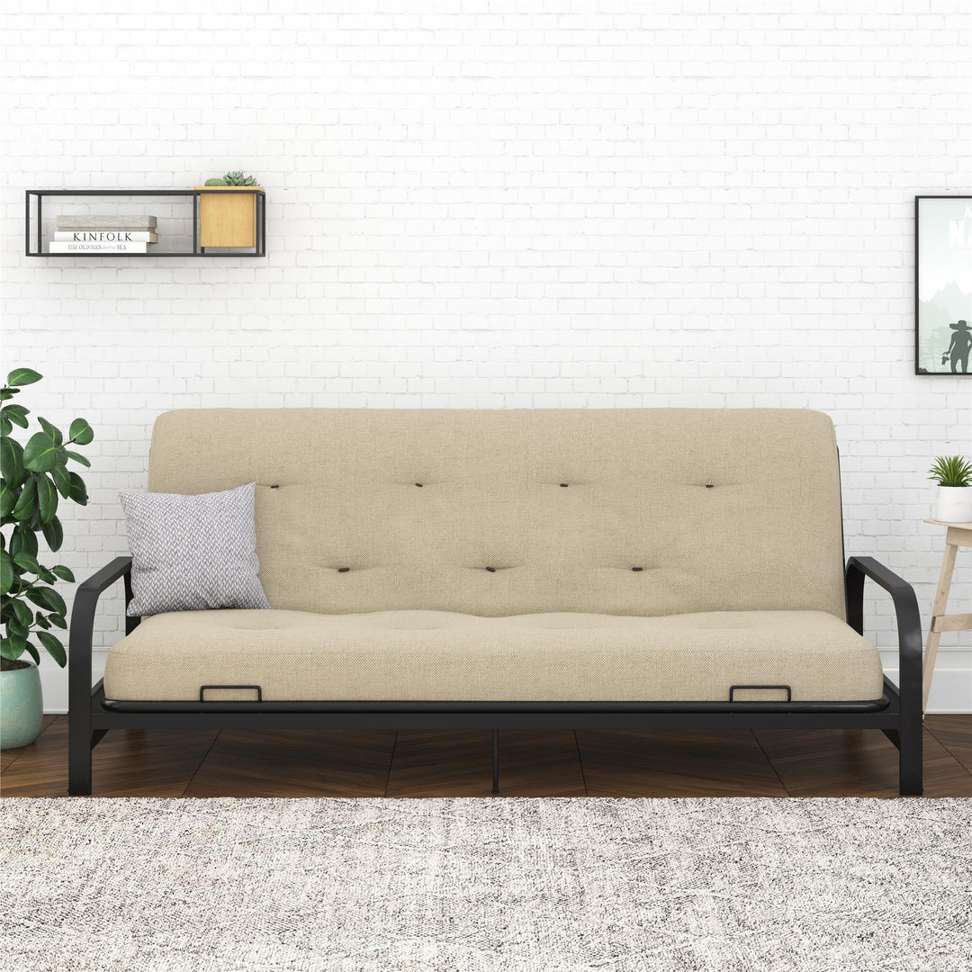 Braga 8-Inch Pocket Spring Coil Futon Mattress - Beige - Full