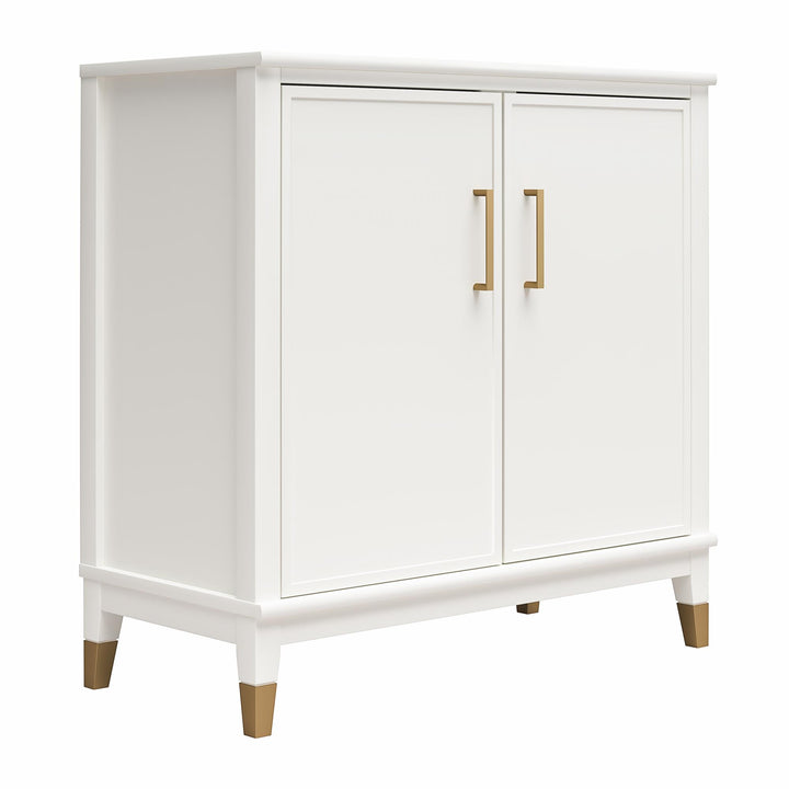 Westerleigh 2 Door Accent Cabinet - White