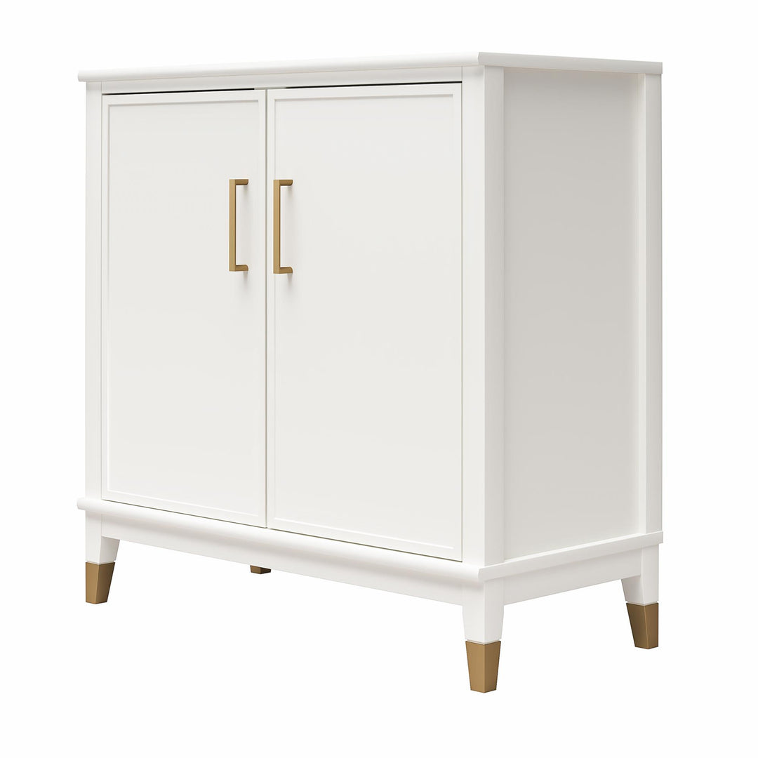 Westerleigh 2 Door Accent Cabinet - White