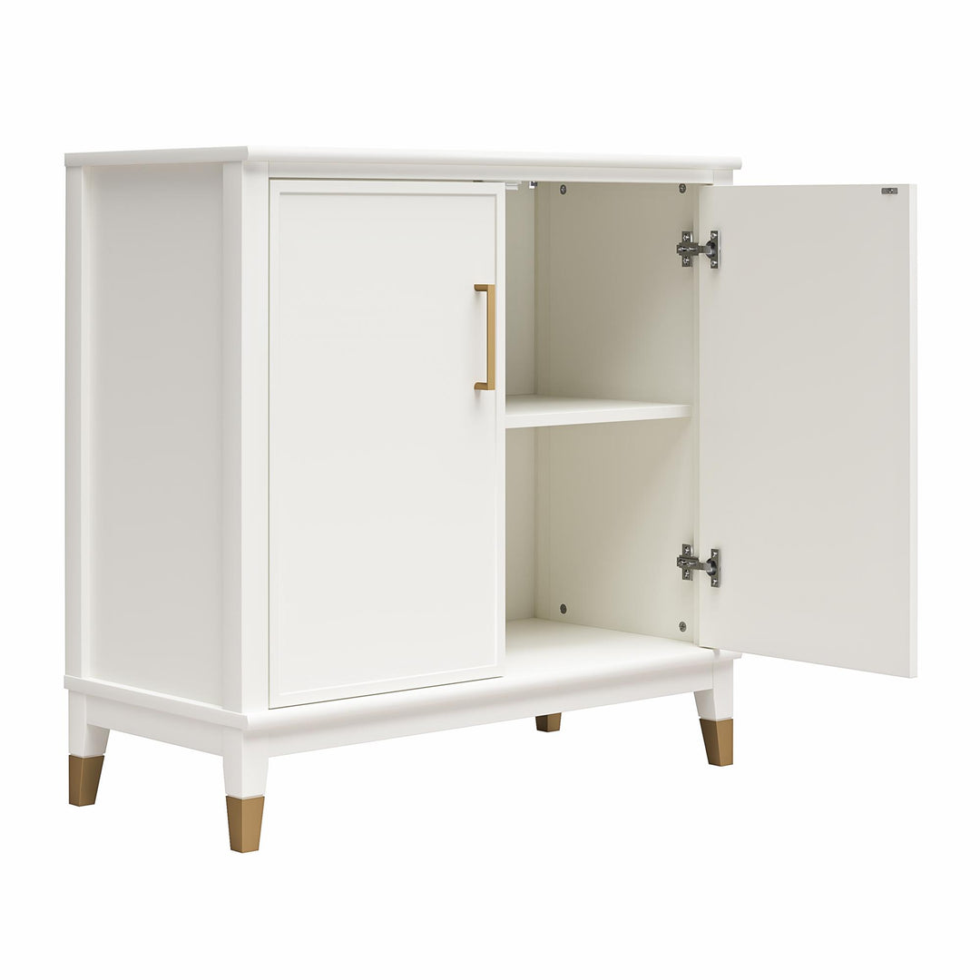 Westerleigh 2 Door Accent Cabinet - White