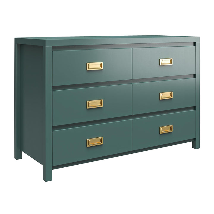 Monarch Hill Haven 6 Drawer Kids’ Dresser - Hunter Green