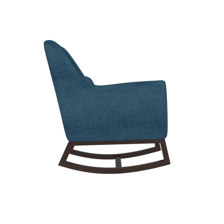 Sophie Mid-Century Rocker - Navy