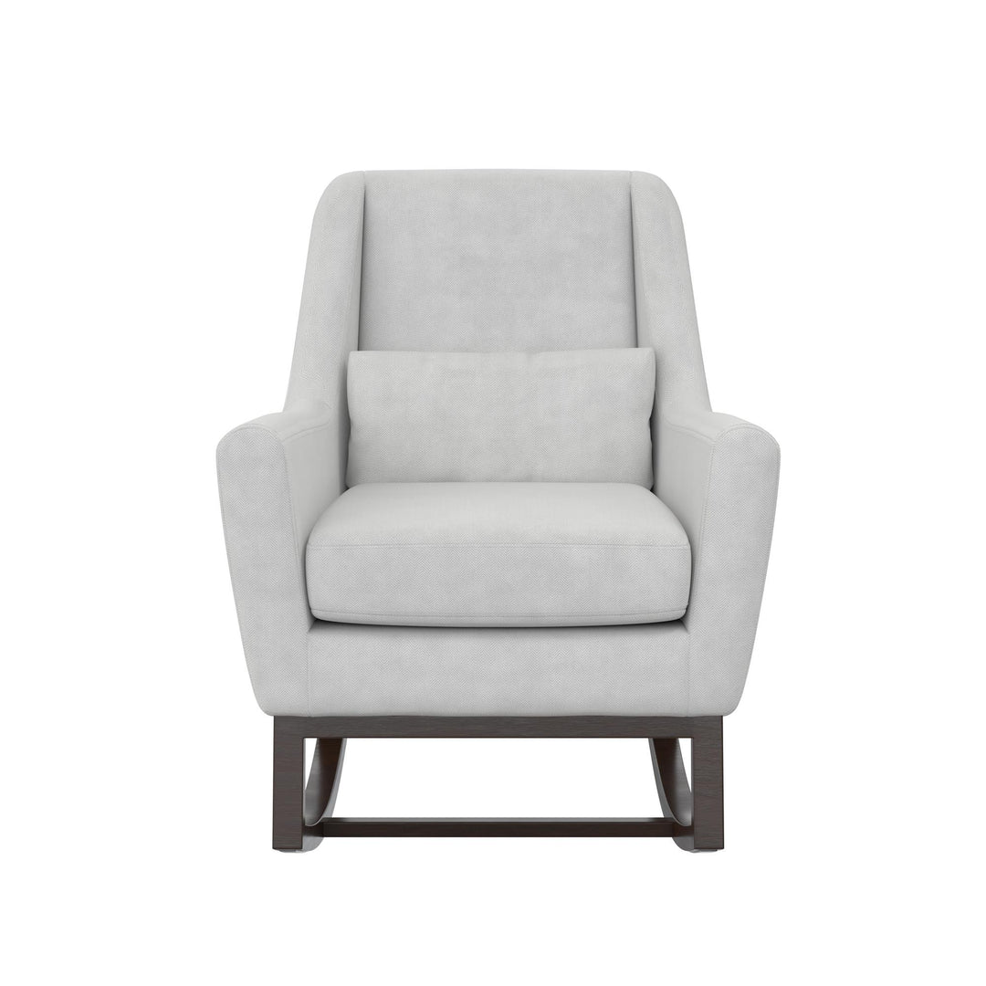 Sophie Mid-Century Rocker - Light Gray