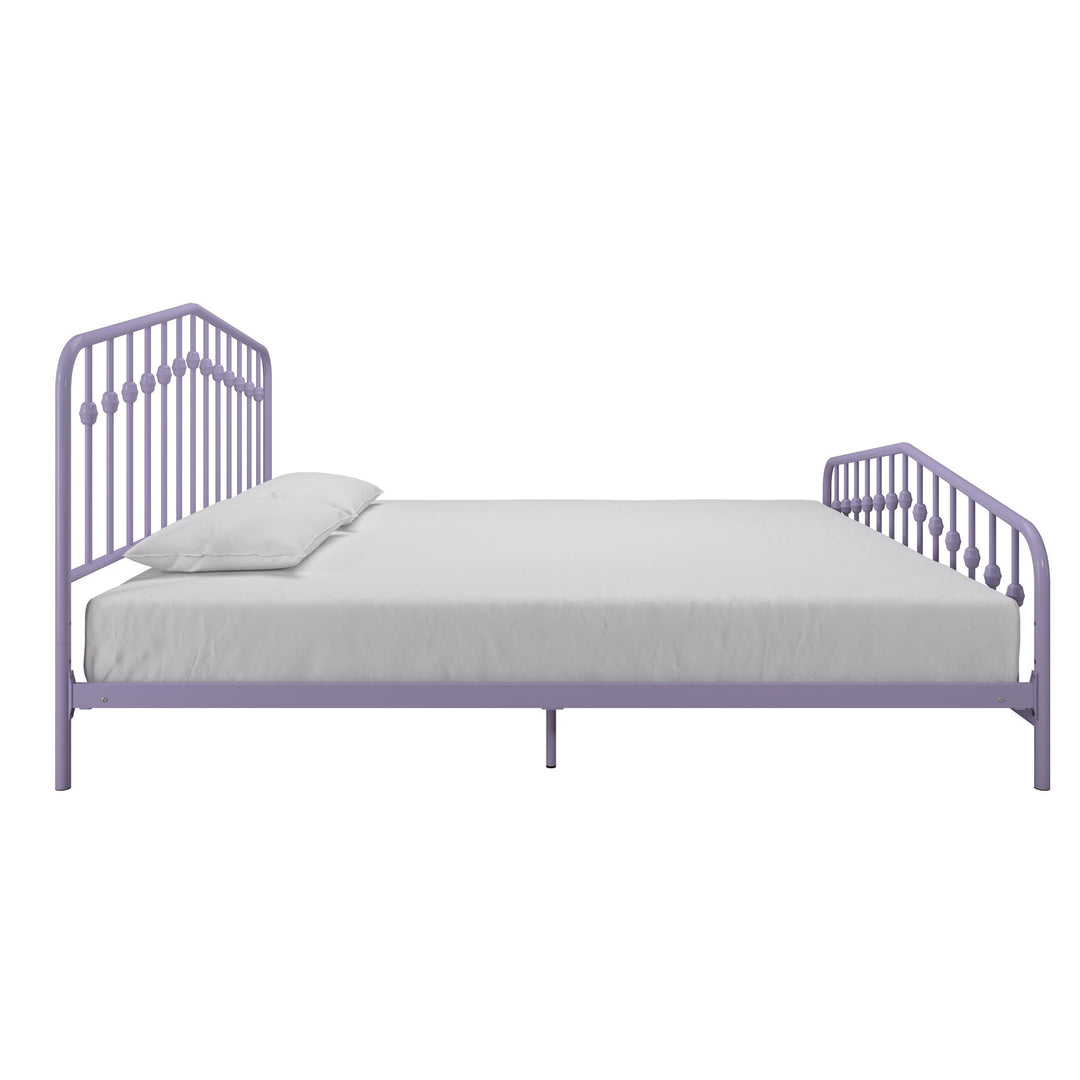 Bushwick Metal Platform Bed - Lavender - King