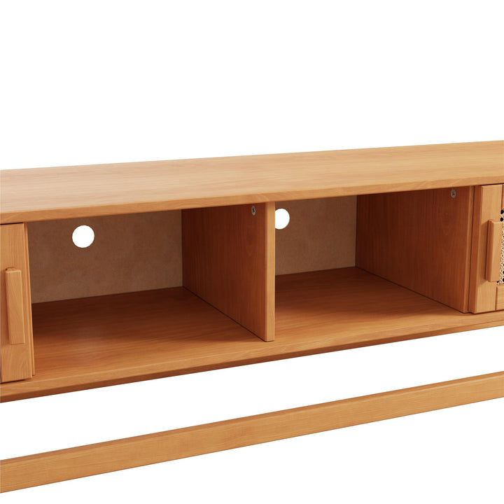 Talo Media Console TV Stand with Storage - Natural