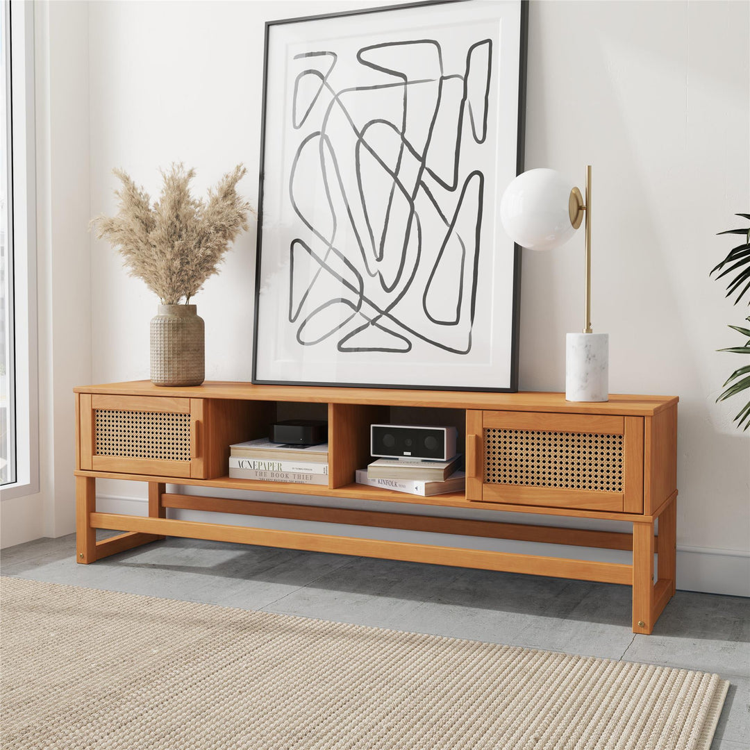 Talo Media Console TV Stand with Storage - Natural