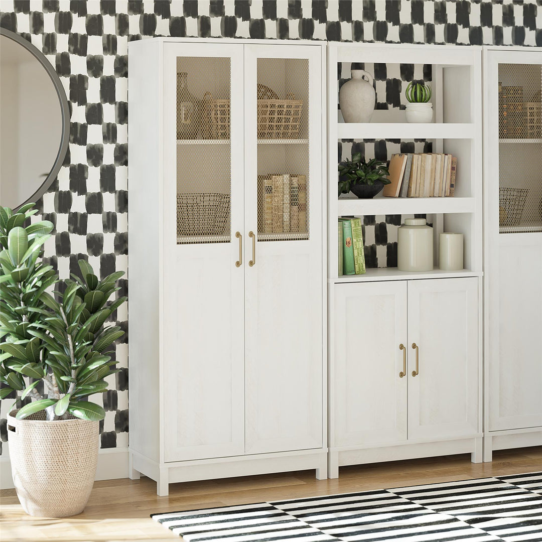 Versa Open Cabinet: Crafting Storage with Adjustable Shelving – RealRooms