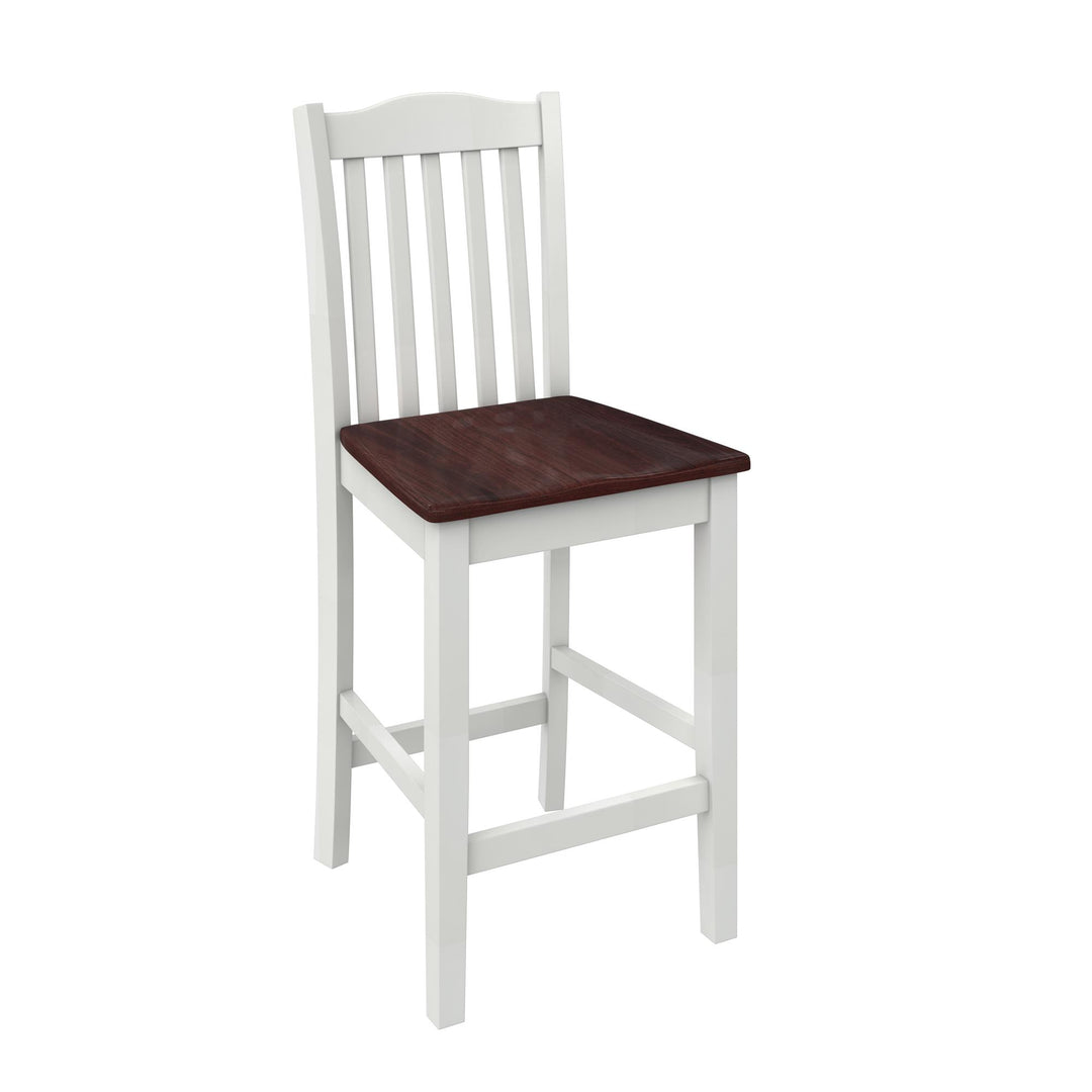 Shiloh Counter Height Dining Chair, Set of 2 - Rustic Brown - Set of 2