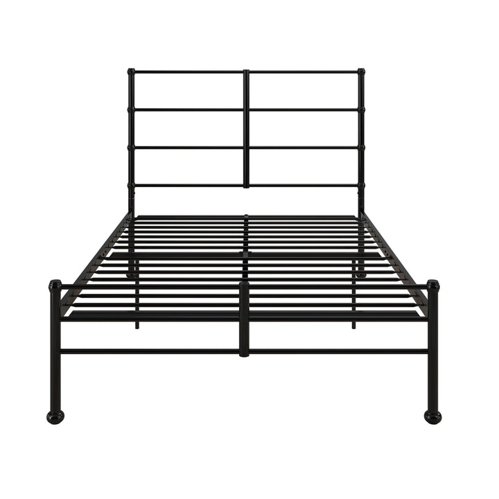 MacKenzie Adaptable Metal Platform Bed - Black - Full