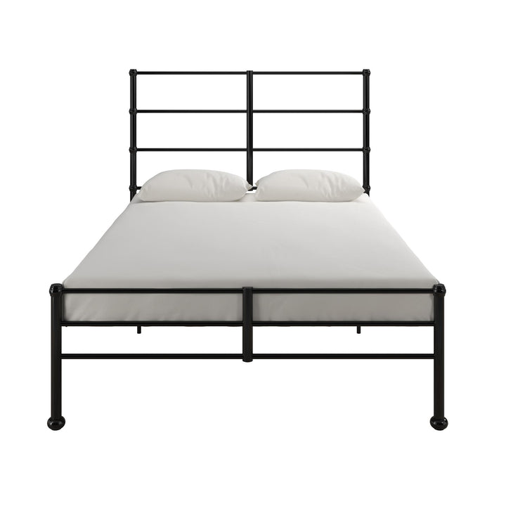 MacKenzie Adaptable Metal Platform Bed - Black - Full