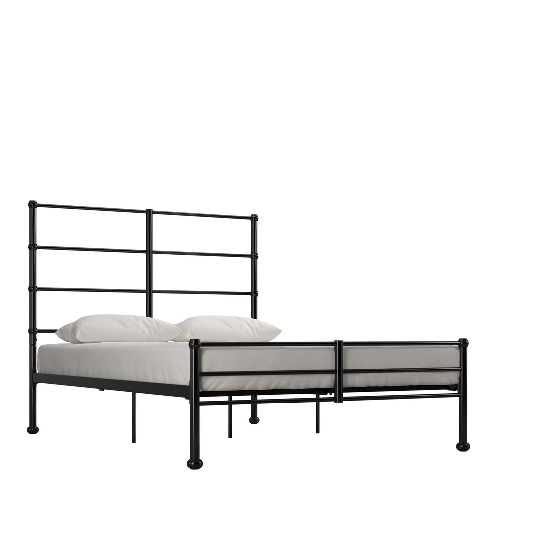 MacKenzie Adaptable Metal Platform Bed - Black - Full