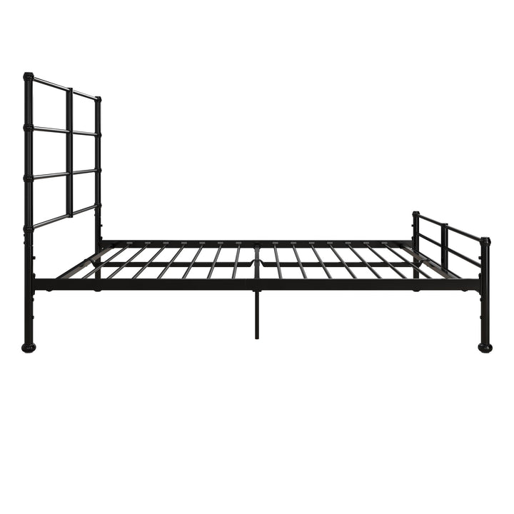 MacKenzie Adaptable Metal Platform Bed - Black - Queen