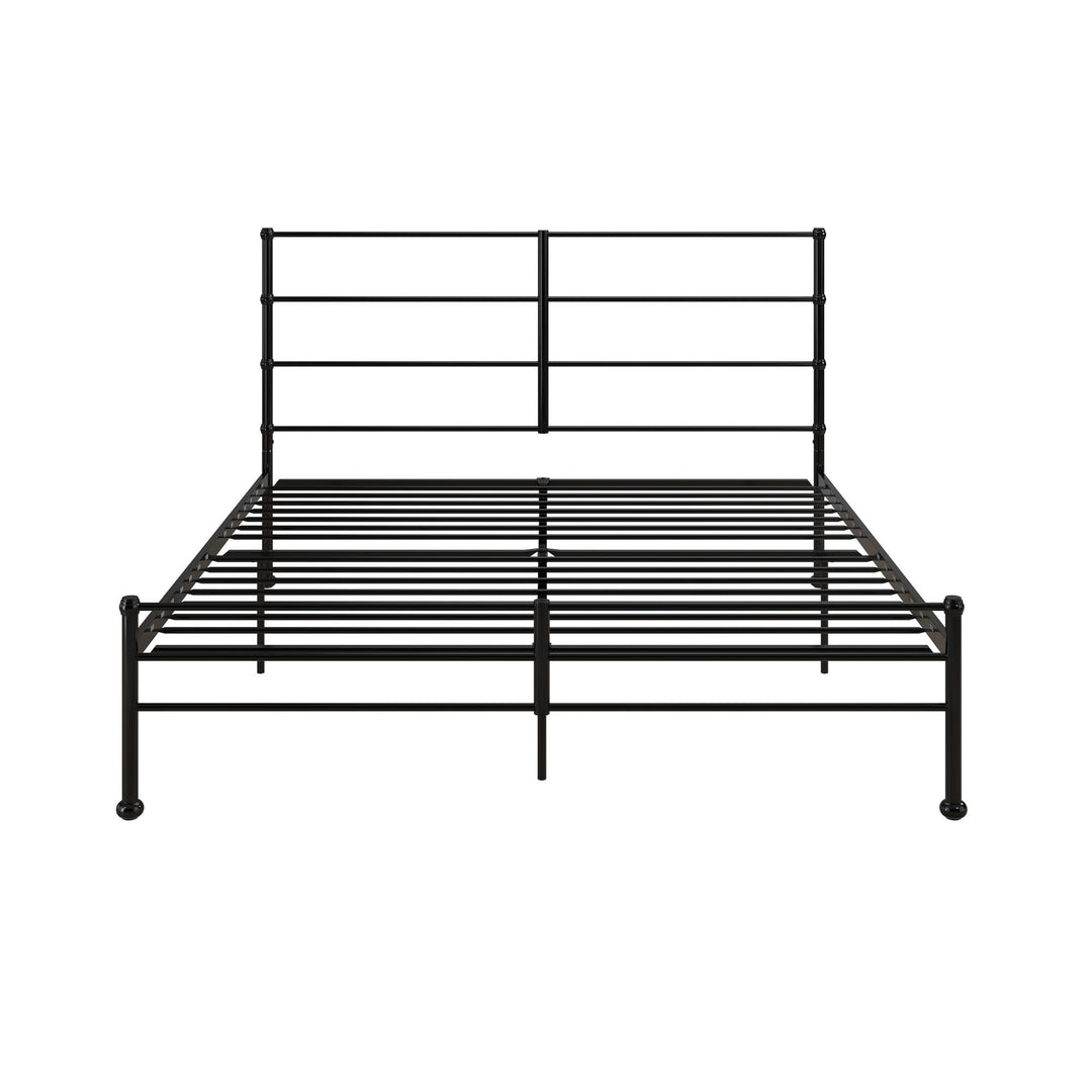 MacKenzie Adaptable Metal Platform Bed - Black - King