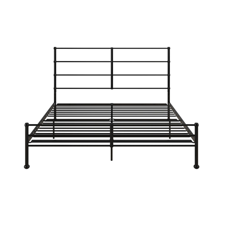 MacKenzie Adaptable Metal Platform Bed - Black - King