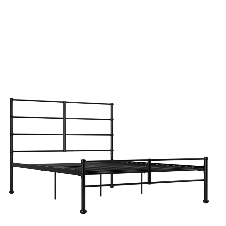 MacKenzie Adaptable Metal Platform Bed - Black - Queen