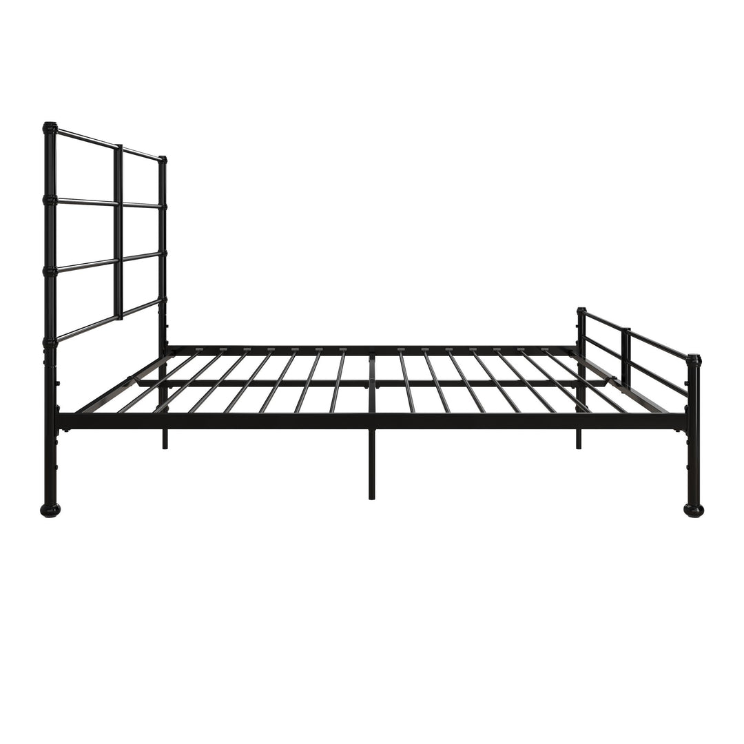 MacKenzie Adaptable Metal Platform Bed - Black - King