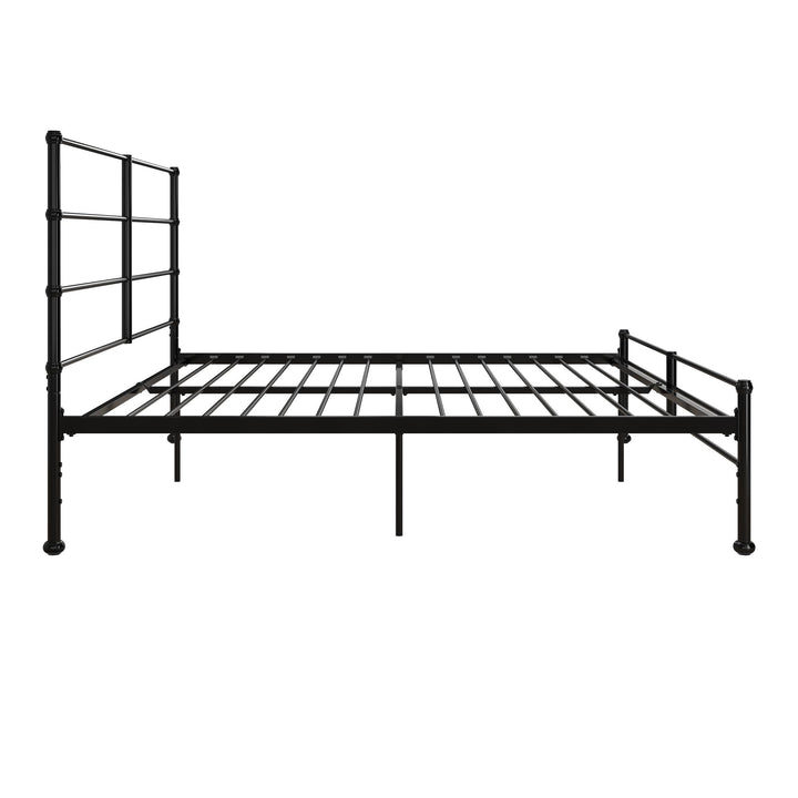 MacKenzie Adaptable Metal Platform Bed - Black - King