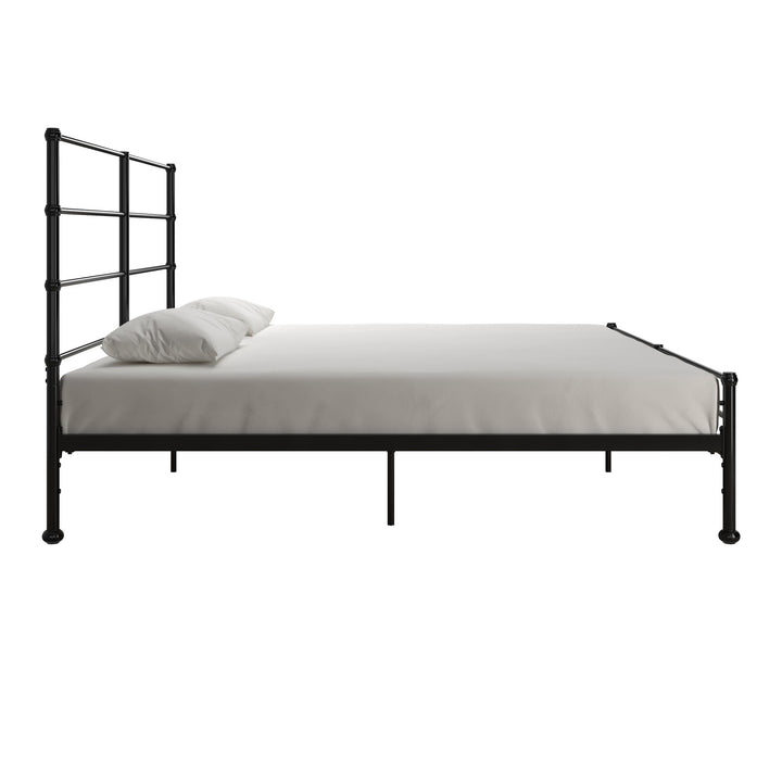 MacKenzie Adaptable Metal Platform Bed - Black - King