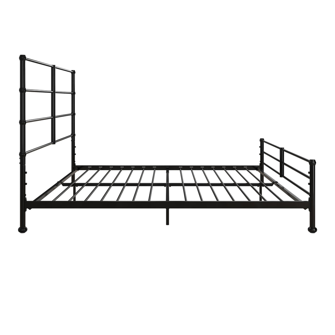 MacKenzie Adaptable Metal Platform Bed - Black - King