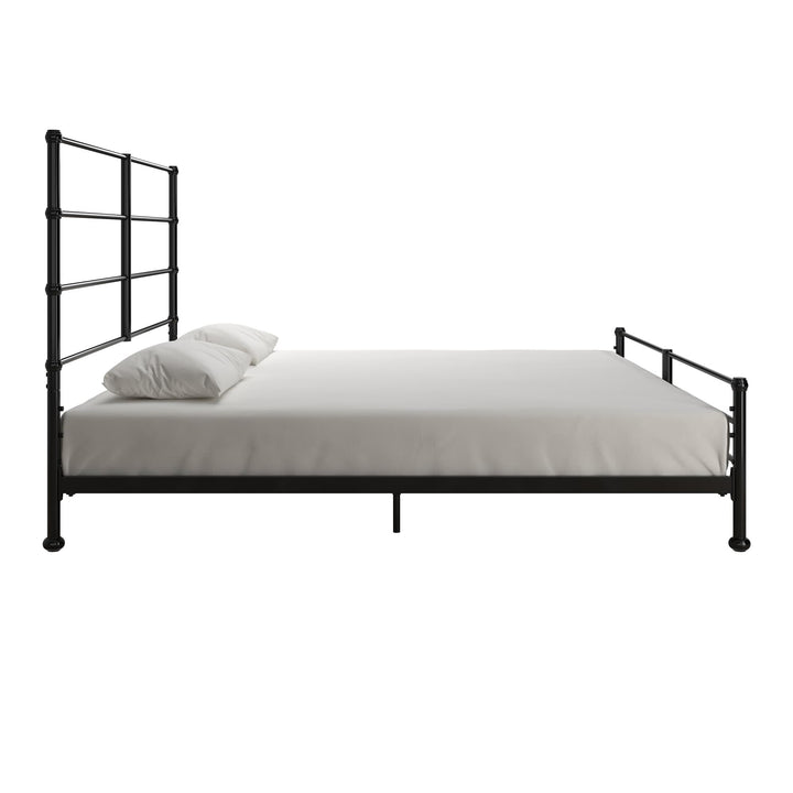 MacKenzie Adaptable Metal Platform Bed - Black - King