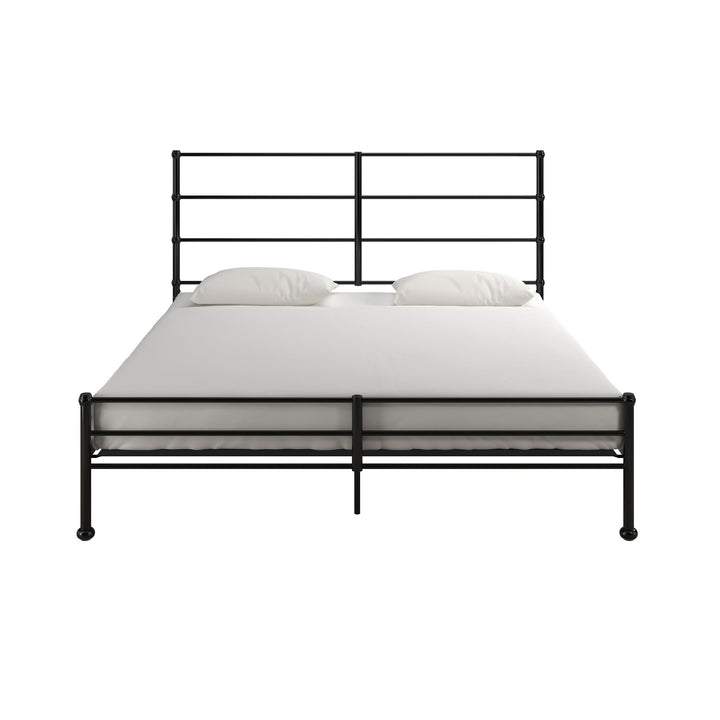 MacKenzie Adaptable Metal Platform Bed - Black - King