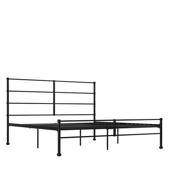 MacKenzie Adaptable Metal Platform Bed - Black - King