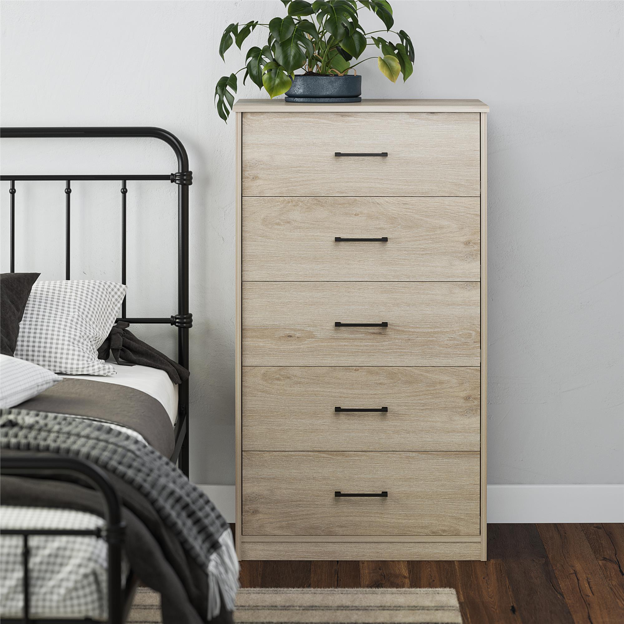 Classic 5 Drawer Dresser, shops Rustic Oak