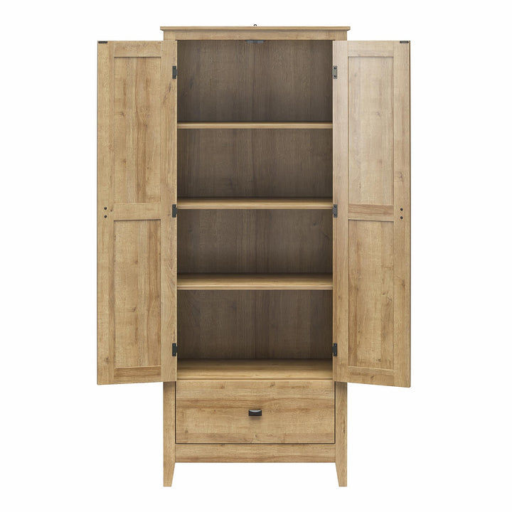 Farmington 30" Wide Storage Cabinet - Natural