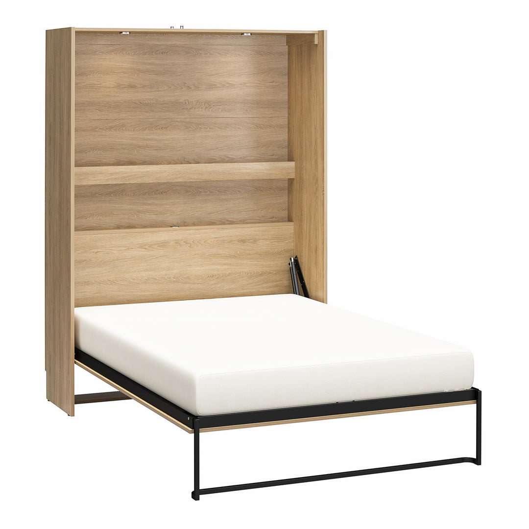 Holly Hills Murphy Wall Bed - Light Oak - Full