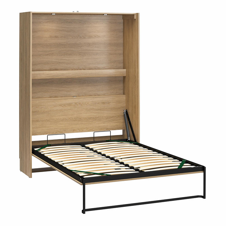 Holly Hills Murphy Wall Bed - Light Oak - Full