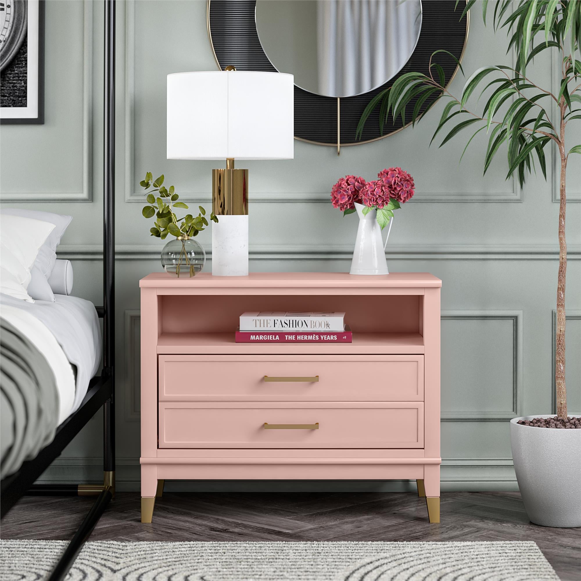 Wide nightstand on sale