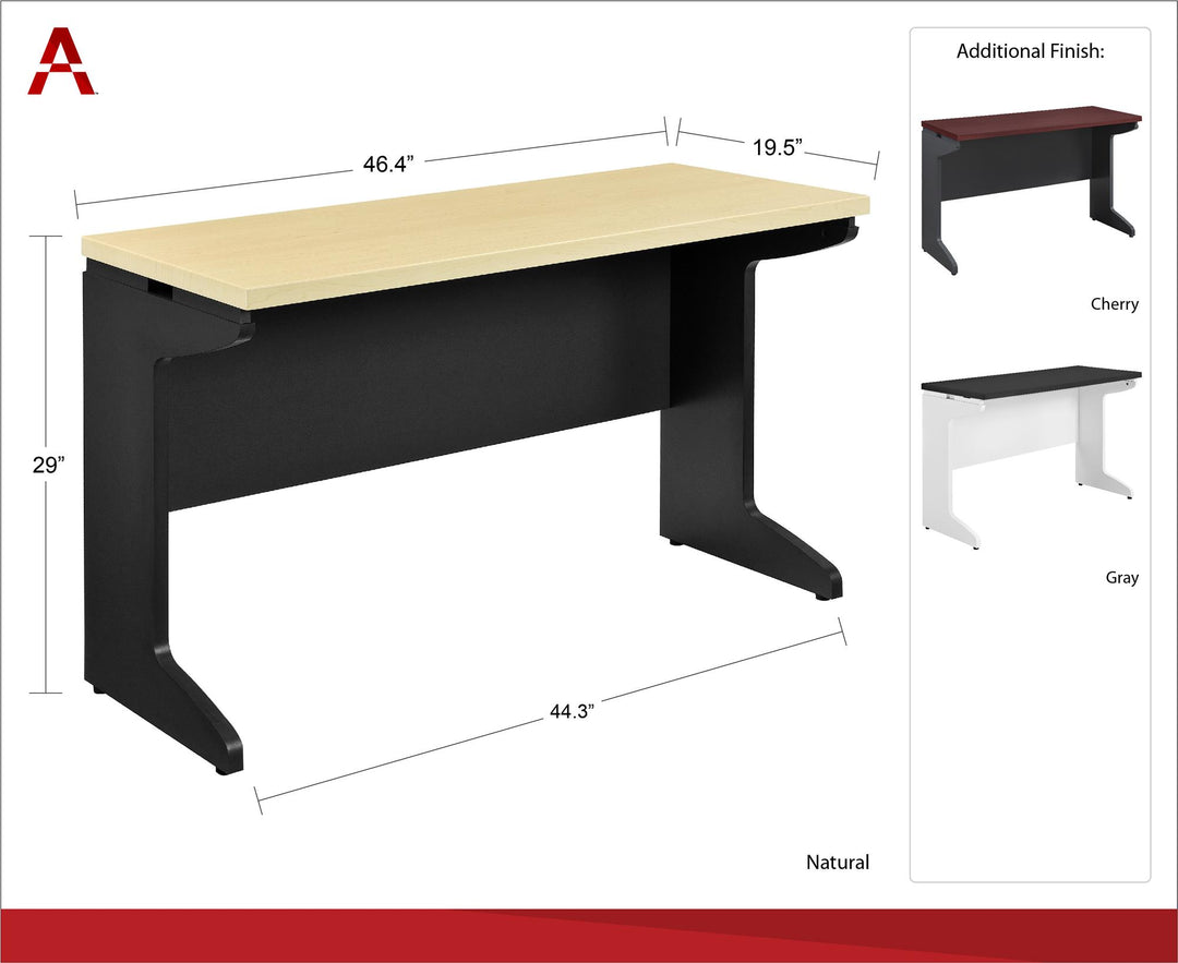 Pursuit Bridge Table - White