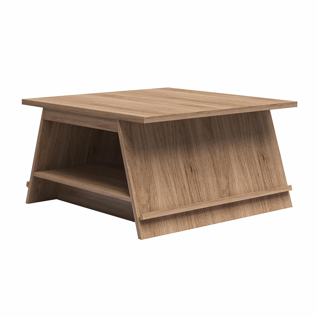 Danton A-Frame Coffee Table with Magazine Perch - Danish Walnut