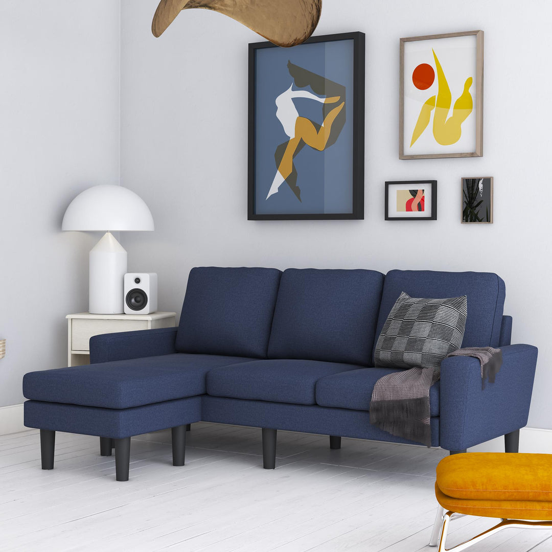 Farnsworth Reversible Sofa Sectional - Blue