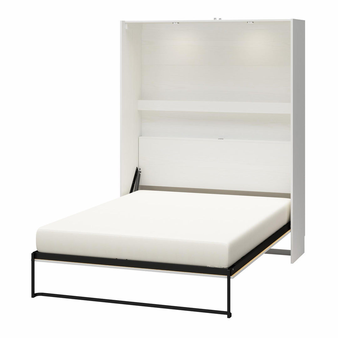 Holly Hills Murphy Wall Bed - White Pine - Full