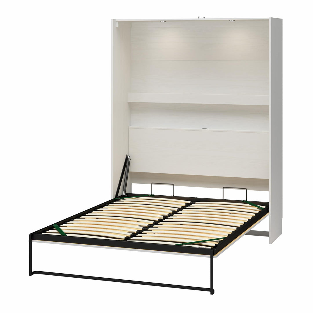 Holly Hills Murphy Wall Bed - White Pine - Full