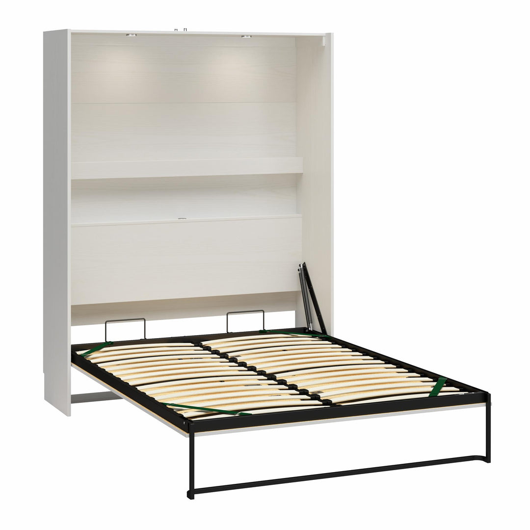 Holly Hills Murphy Wall Bed - White Pine - Full