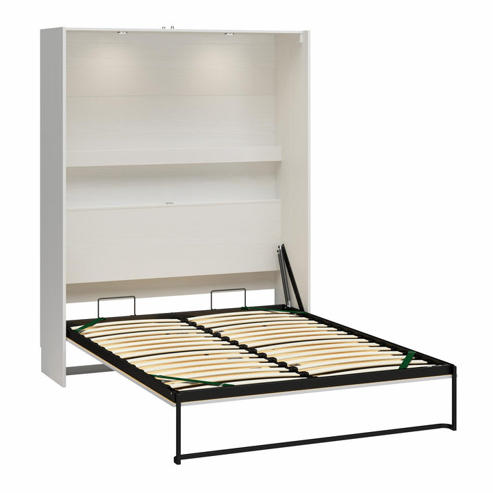 Holly Hills Murphy Wall Bed - White Pine - Full