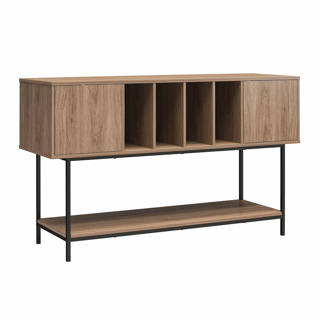 Cooper Media Credenza/DJ Stand - Danish Walnut