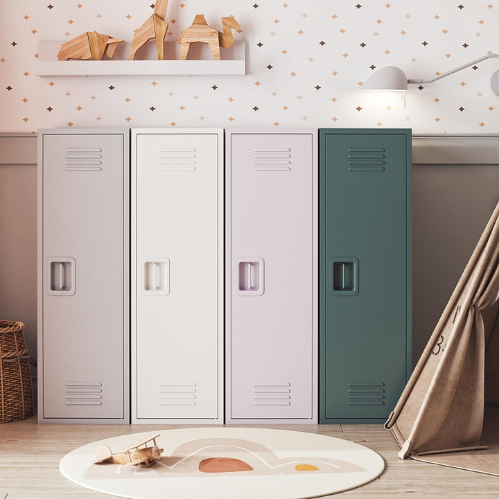 Casey Kids Tall Metal Storage Locker - Lavender