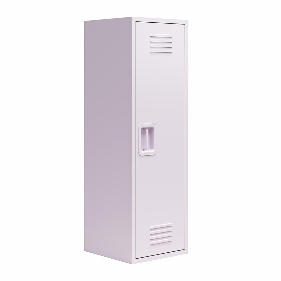 Casey Kids Tall Metal Storage Locker - Lavender