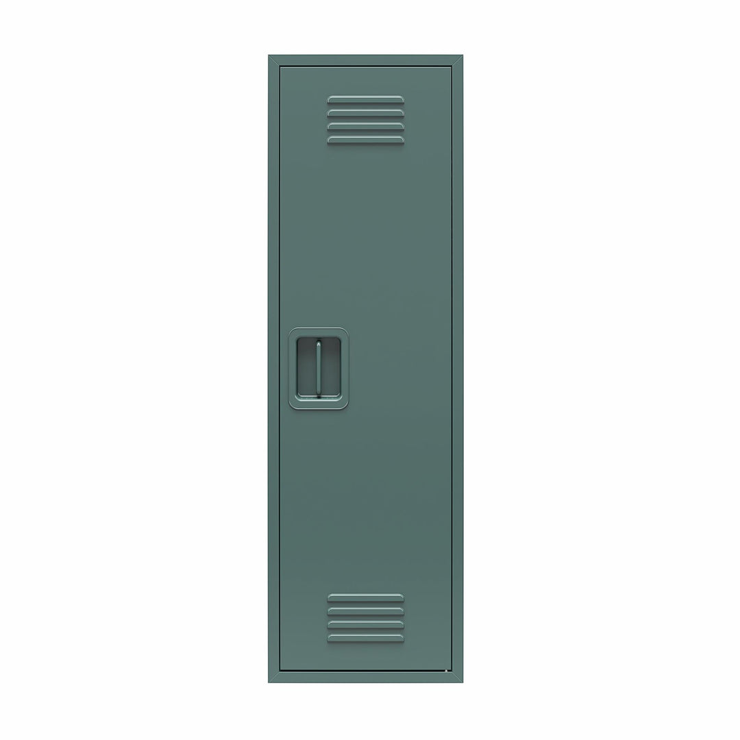 Casey Kids Tall Metal Storage Locker - Hunter Green