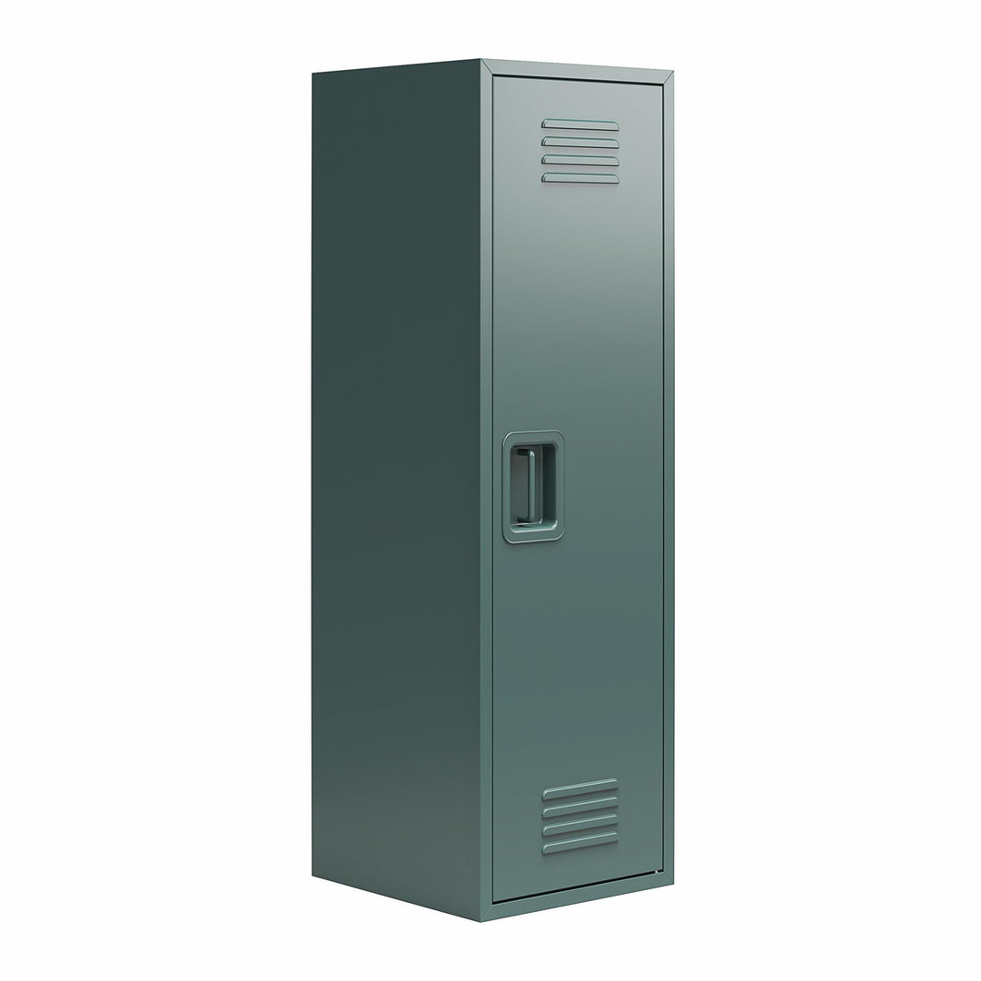 Casey Kids Tall Metal Storage Locker - Hunter Green