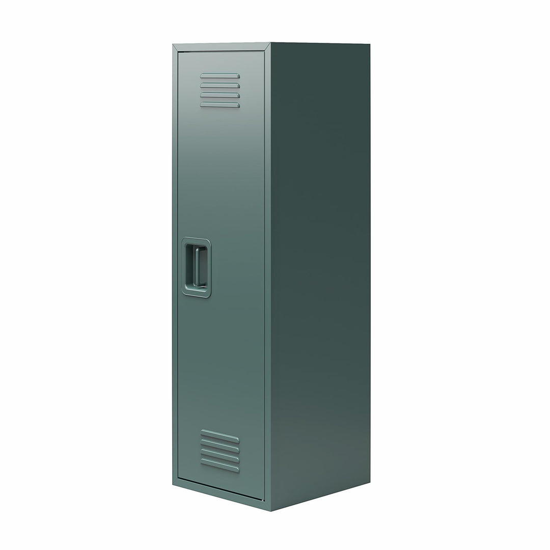 Casey Kids Tall Metal Storage Locker - Hunter Green