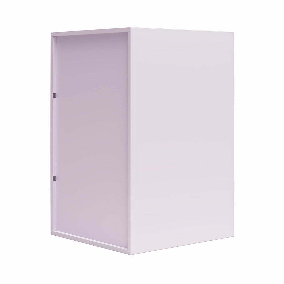 Casey Kids Stackable Mini Metal Storage Locker - Lavender