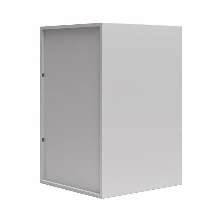 Casey Kids Stackable Mini Metal Storage Locker - Dove Gray