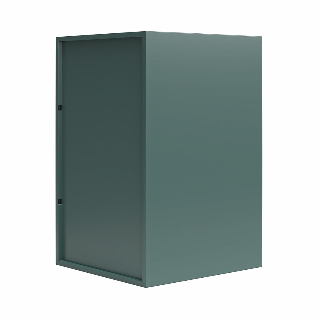 Casey Kids Stackable Mini Metal Storage Locker - Hunter Green